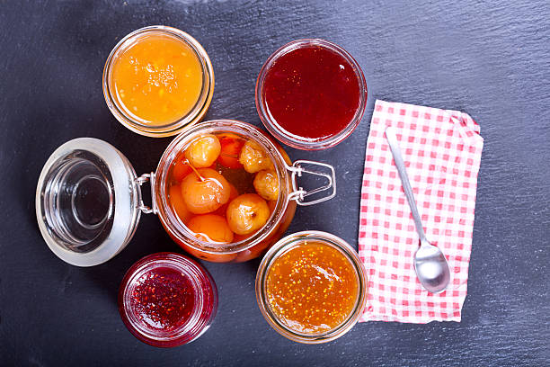 تصویر 4 از انواع کمپوت هفت میوه حسین با میوه های تازه