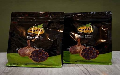 تصویر 3 از سیر سیاه باغچه تازه با دانه های فشرده و رنگ تیره یکدست