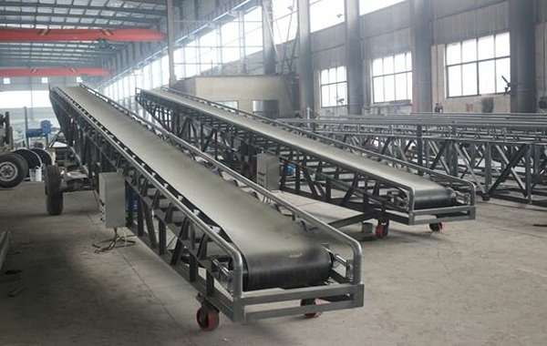 تصویر 1 از نوار نقاله کارخانه طراحی مقاوم برای جابجایی مواد سنگین