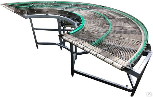 تصویر 2 از نوار نقاله چرخشی مناسب جابجایی مواد در خطوط صنعتی