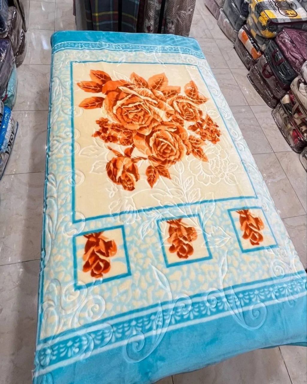 تصویر 2 از پخش عمده و قیمت ویژه پتو زنبق دونفره