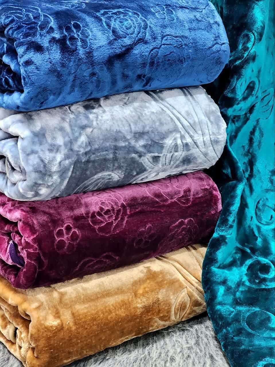 پخش عمده و قیمت عمده پتو الماس یک نفره گلدار