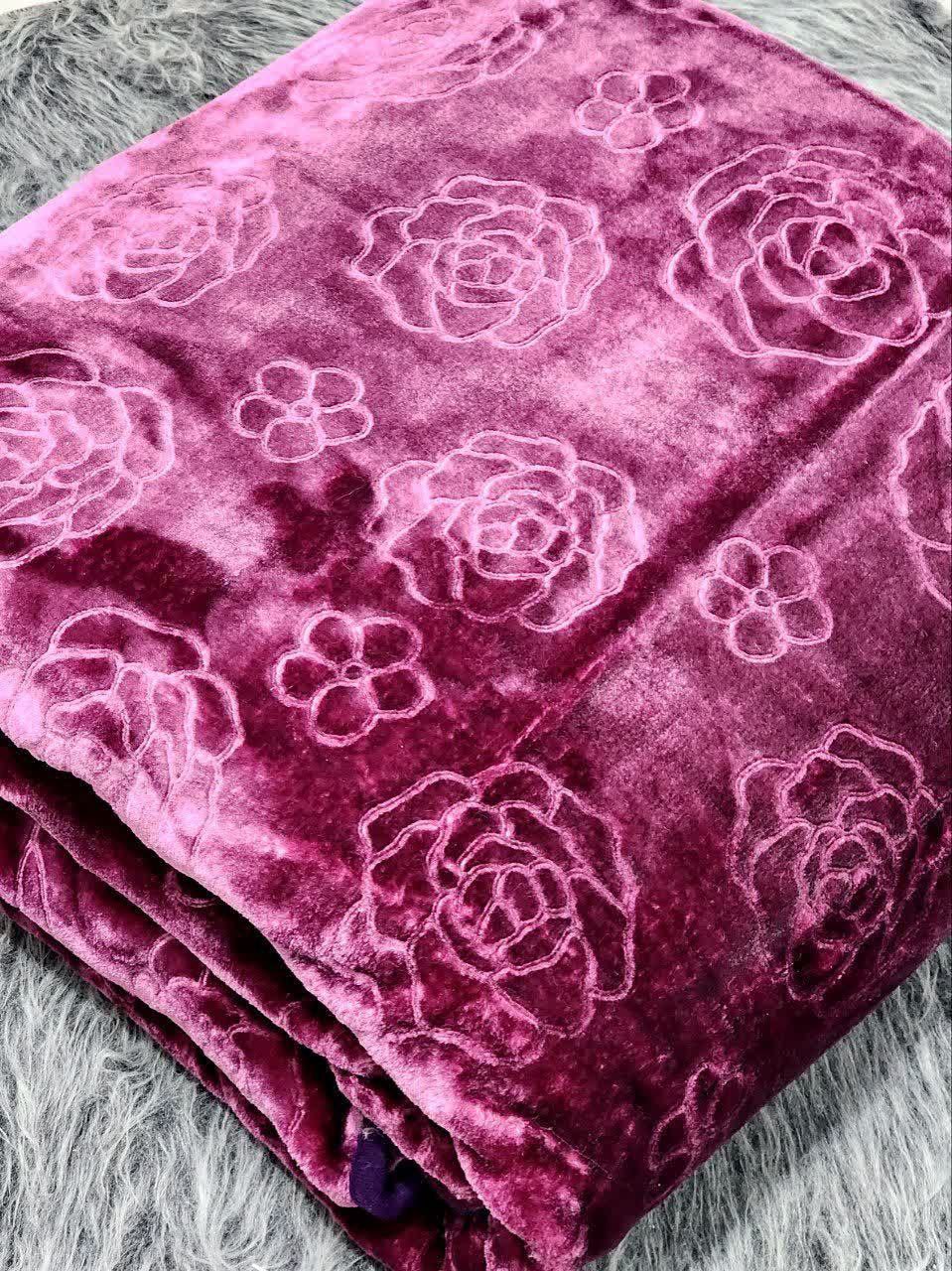 تصویر 2 از پخش عمده و قیمت عمده پتو الماس یک نفره گلدار