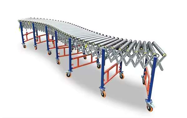 تصویر 1 از نوار نقاله بارگیری کارتن مجهز به سیستم تنظیم ارتفاع خودکار