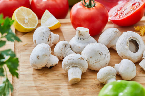 تصویر 1 از قارچ خوراکی تازه مناسب رژیم های سالم