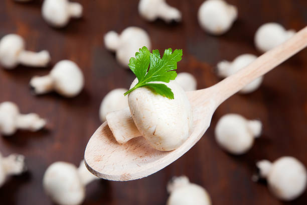 تصویر 1 از قارچ دکمه ای درشت ویژه طبخ رستورانی