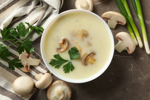 تصویر 4 از قارچ خوراکی لطیف برای تهیه سوپ خامه ای