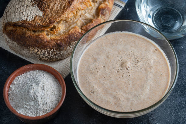 خمیر مایع مخصوص تهیه نان سبوس دار