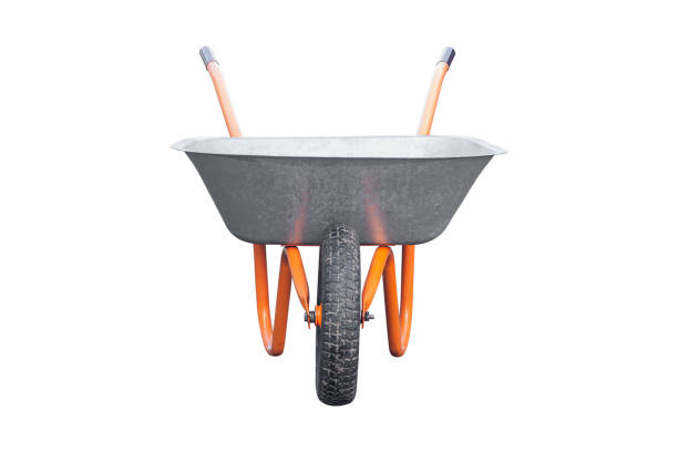 تصویر 2 از فرغون گل حمل آسان گلدان و خاک در فضای باغبانی