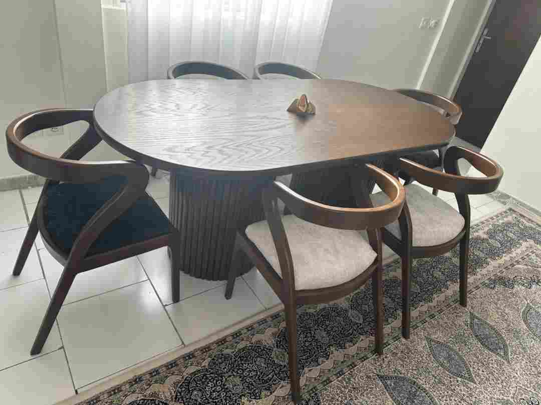 تصویر 1 از قیمت و خرید میزهای غذاخوری ۴ ۶ و ۸ نفره + فروش صادراتی