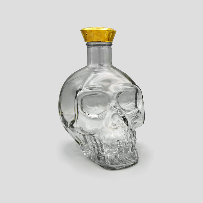تصویر 1 از خرید و فروش بطری شیشه ای جمجمه با شرایط فوق العاده