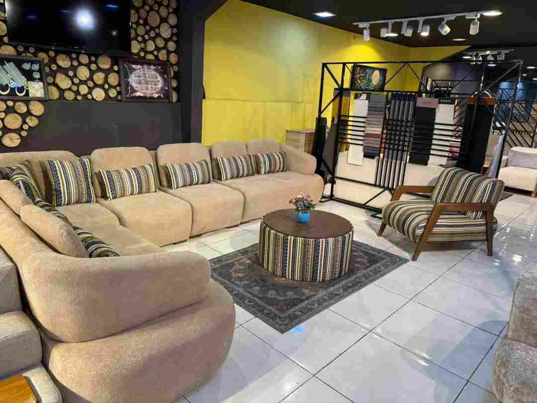 تصویر 1 از خرید و قیمت مبل راحتی لوکس کرم رنگ + فروش صادراتی