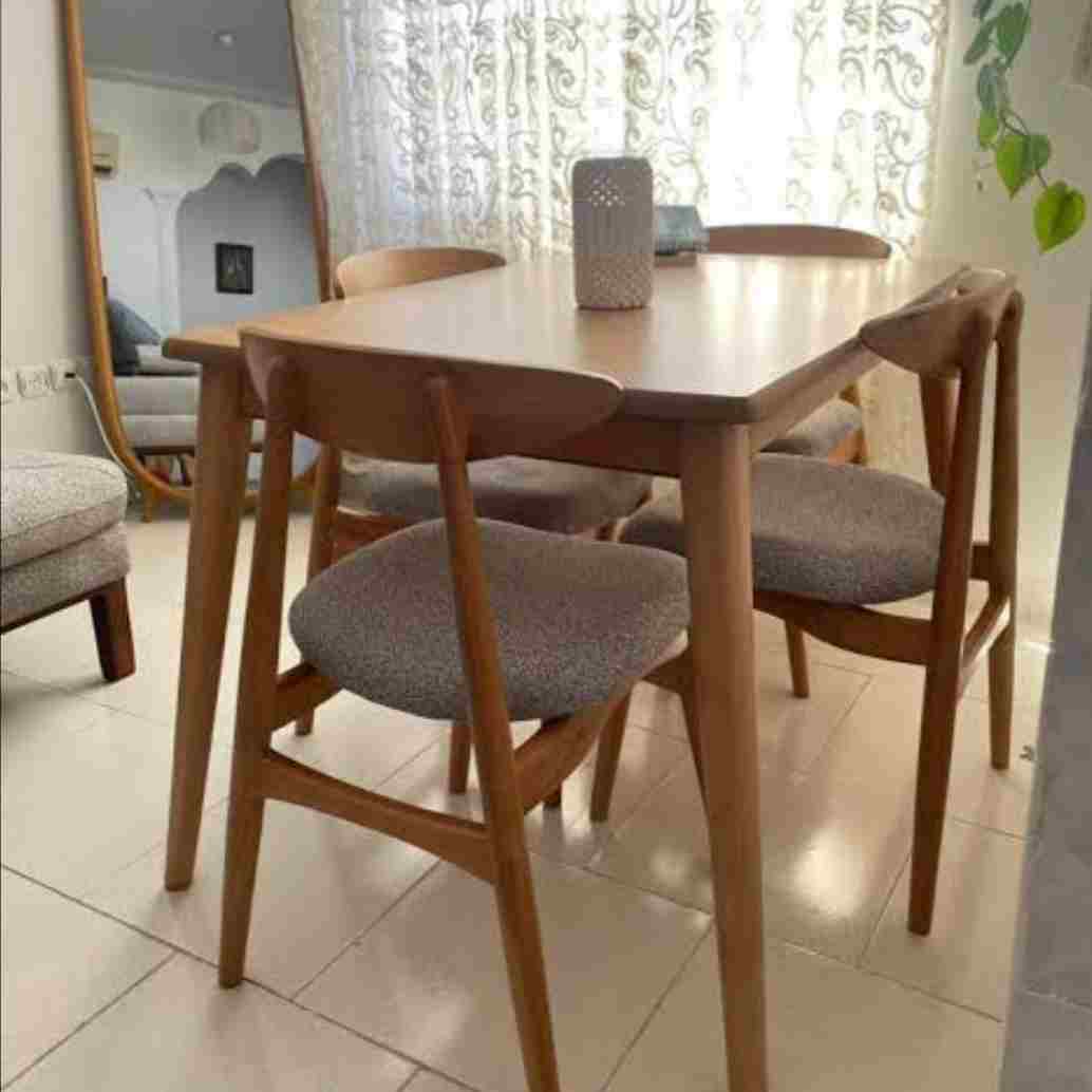 تصویر 6 از قیمت خرید انواع میز غذا خوری چوبی و مینیمال و کلاسیک + فروش به صرفه ارزان