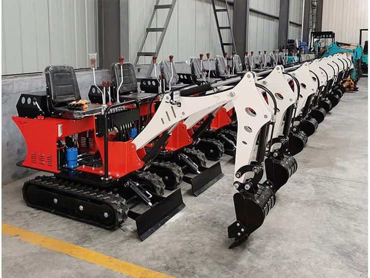 مینی بیل حرفه ای با تجهیزات کامل و استاندارد