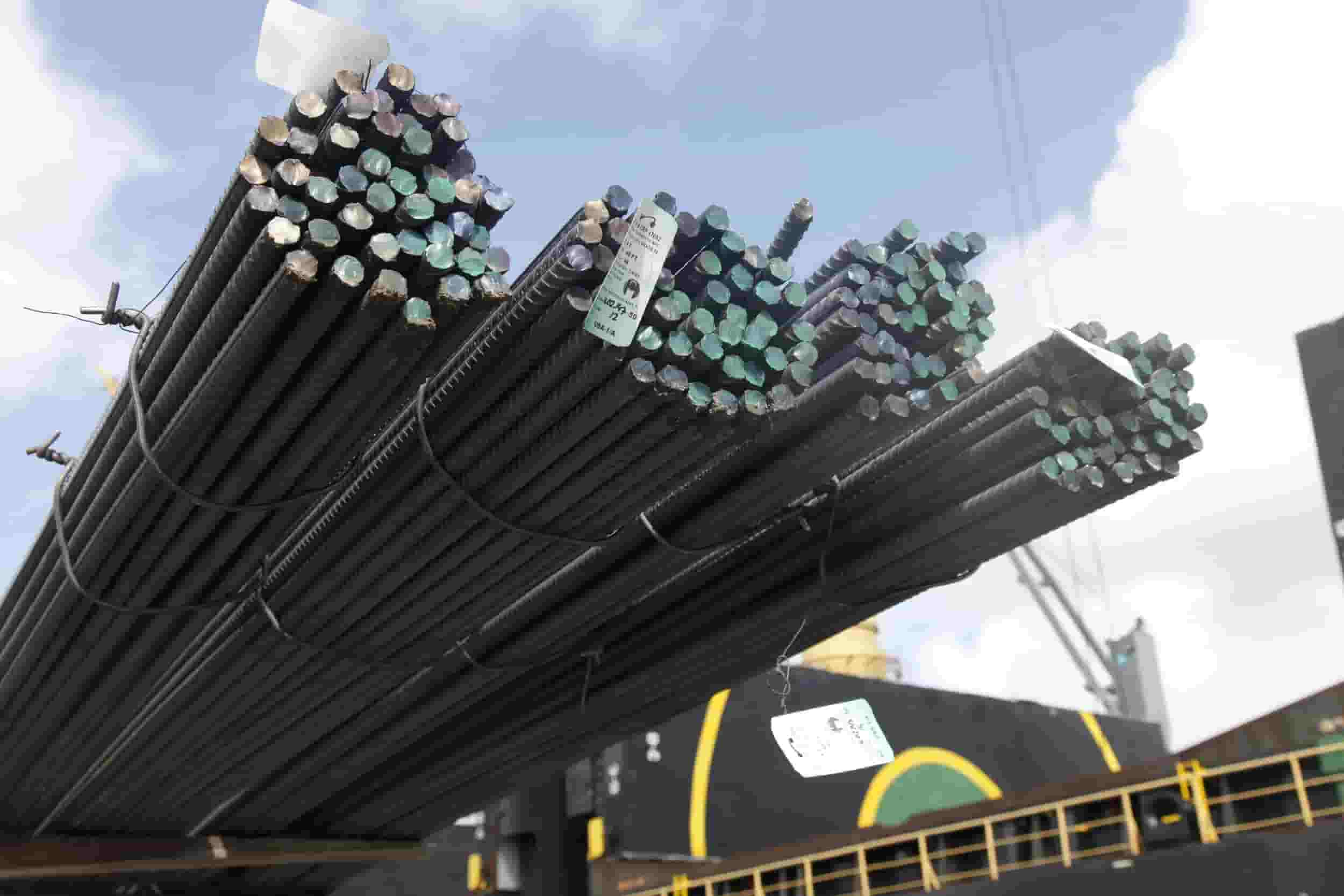 تصویر 1 از میلگرد صادراتی با استاندارد های بین‌ المللی