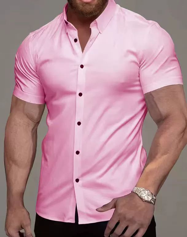 تصویر 4 از پیراهن مردانه آستین کوتاه خنک برای استفاده روزمره