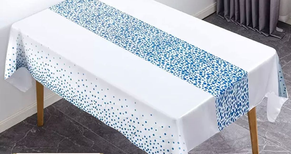 سفره یکبار مصرف رولی بزرگ مناسب پوشش کامل میز غذا