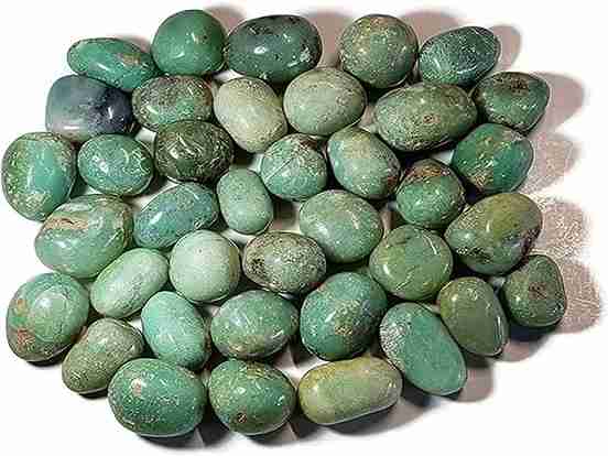 تصویر 3 از سنگ فیروزه سبز طبیعی با رنگ اصیل و کیفیت بالا مناسب زیورآلات خاص و لوکس