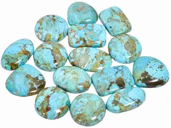 تصویر 3 از سنگ فیروزه شجری با طرح های طبیعی و خاص مناسب طراحی های منحصر به فرد