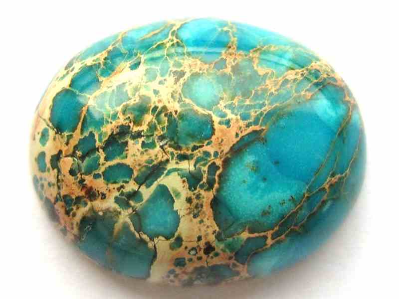 سنگ فیروزه خام نیشابور پولیش شده با درخشندگی بالا مناسب استفاده در زیورآلات