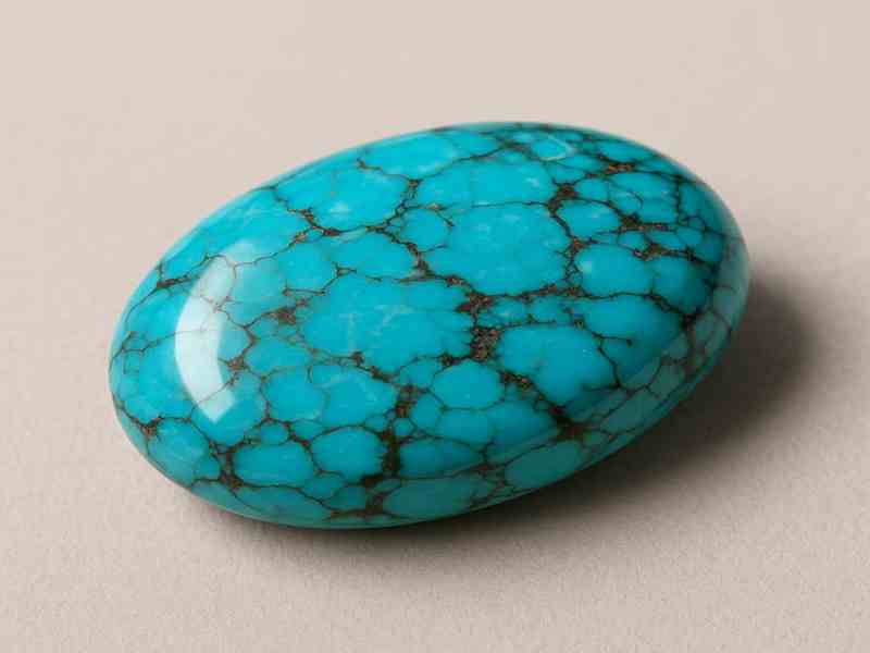 تصویر 1 از سنگ فیروزه خام نیشابور پولیش شده با درخشندگی بالا مناسب استفاده در زیورآلات