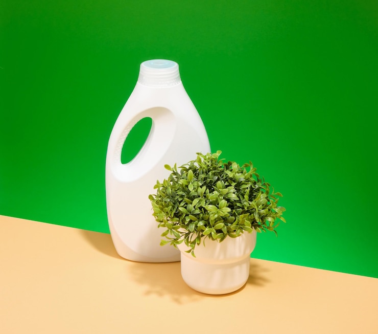 تصویر 1 از مایع لباسشویی گیاهی با بسته‌ بندی متنوع و کاربردی