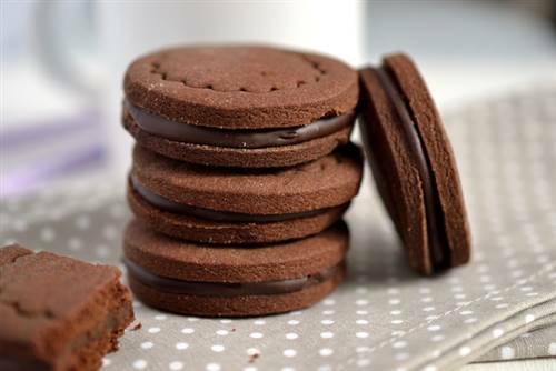 بیسکویت رابر شکلات تلخ ۳۰ گرمی