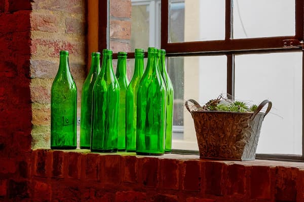 خرید و قیمت بطری شیشه ای سبز + فروش عمده